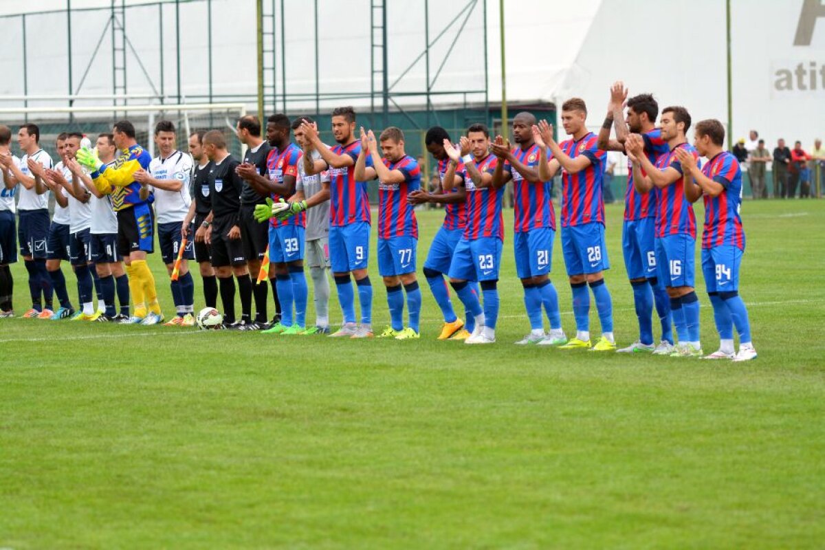 GALERIE FOTO Instrucție cu Liga a 4-a » Recital ofensiv la primul meci cu Rădoi antrenor. Toate detaliile de la Steaua - ASF Zărnești