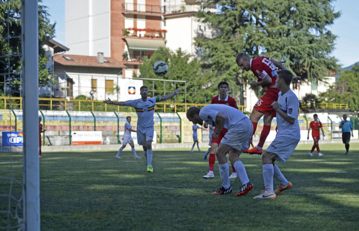 FOTO Victorie la scor pentru puştii "cîinilor" » Dinamo a început cu dreptul cantonamentul din Italia, 10-2 cu Verbania Calcio