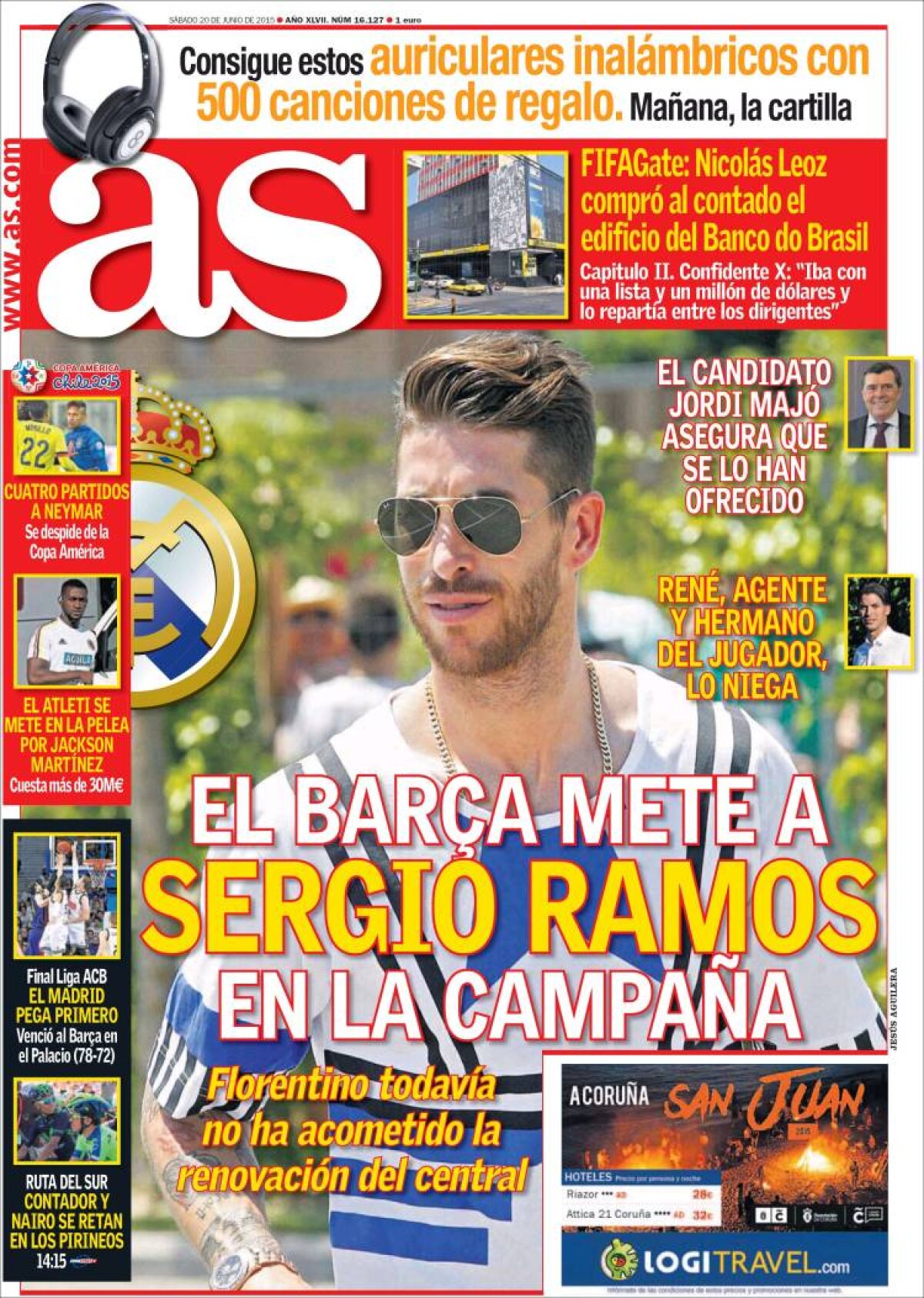 Ce scriu azi ziarele de sport din lume (20 iunie 2015)