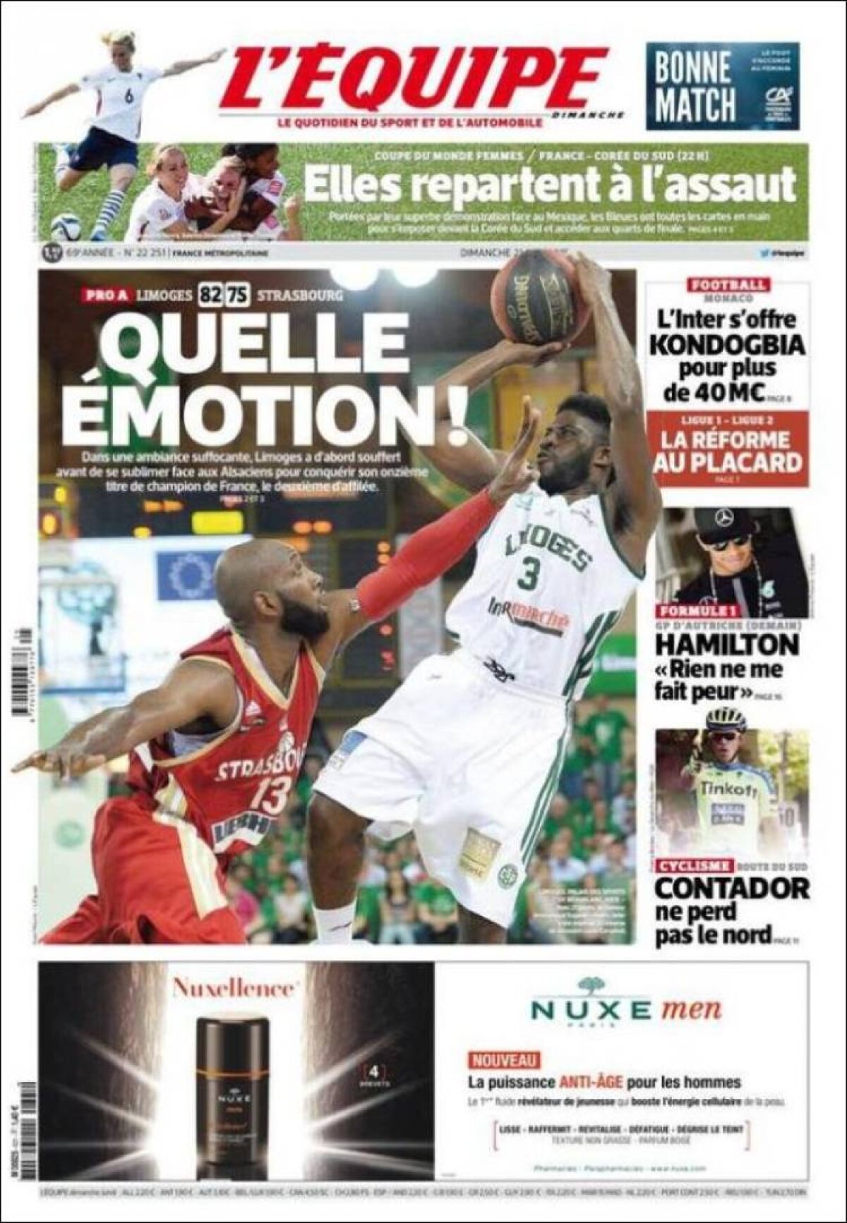 Ce scriu azi ziarele de sport din lume (21 iunie 2015)