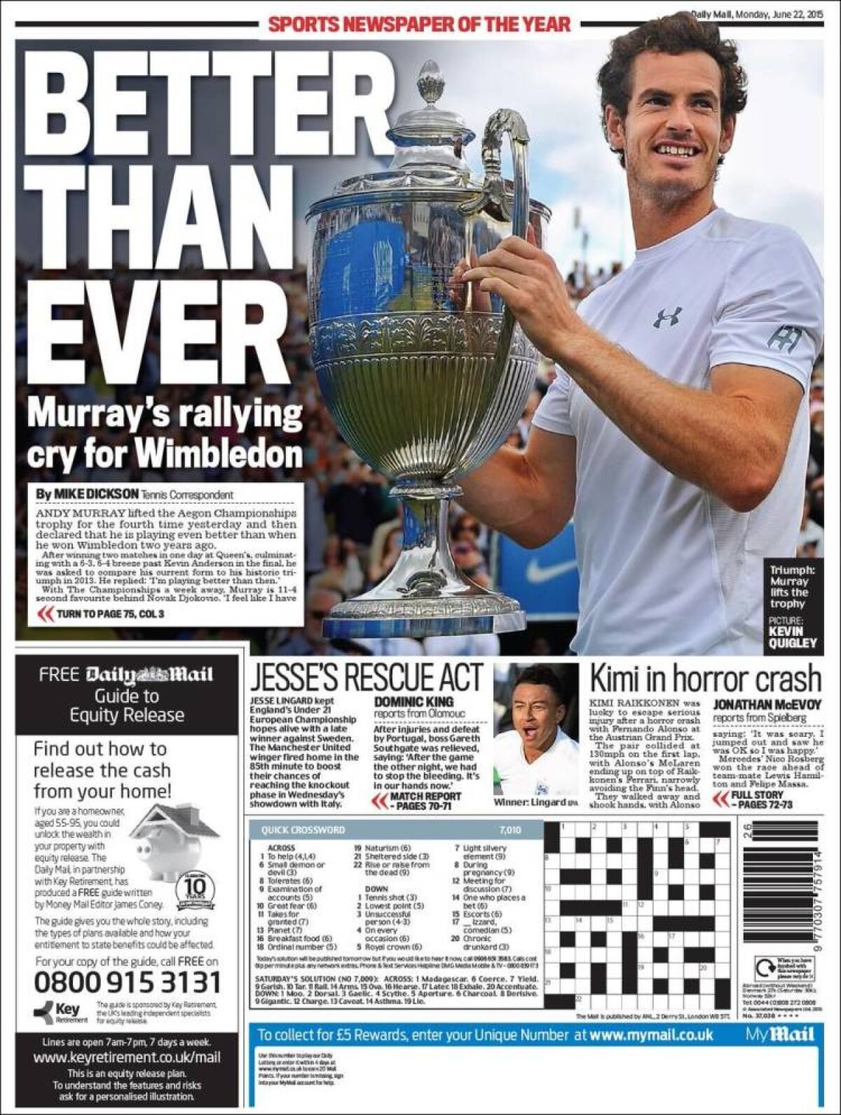 Ce scriu azi ziarele de sport din lume (22 iunie 2015)