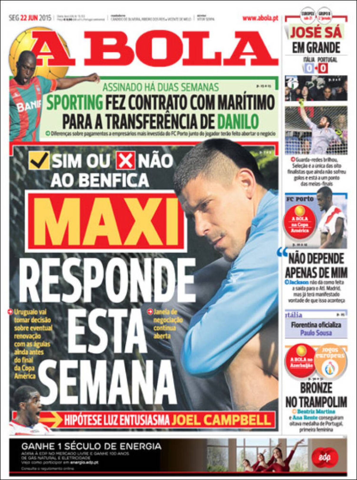 Ce scriu azi ziarele de sport din lume (22 iunie 2015)