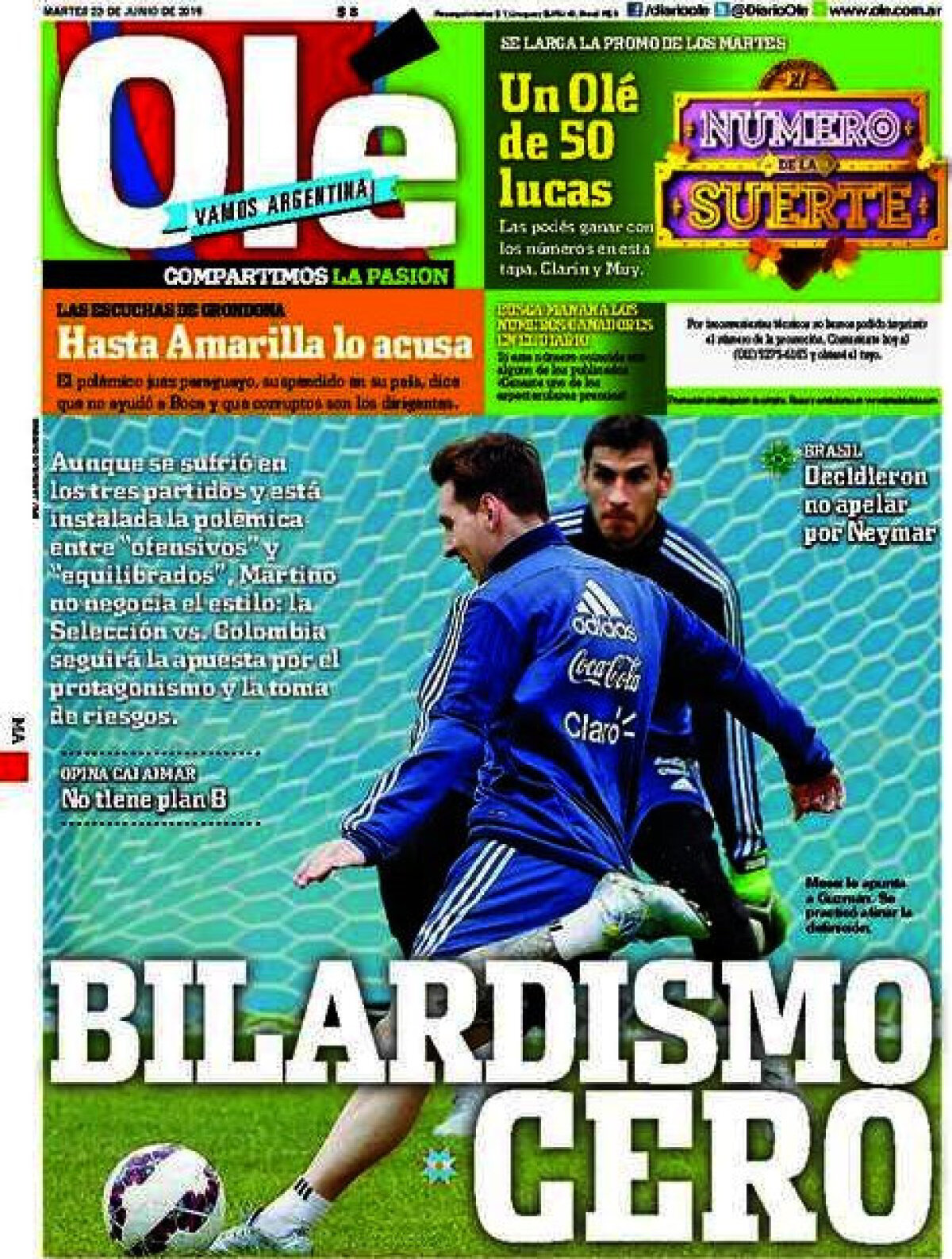 Ce scriu azi ziarele de sport din lume (24 iunie 2015)