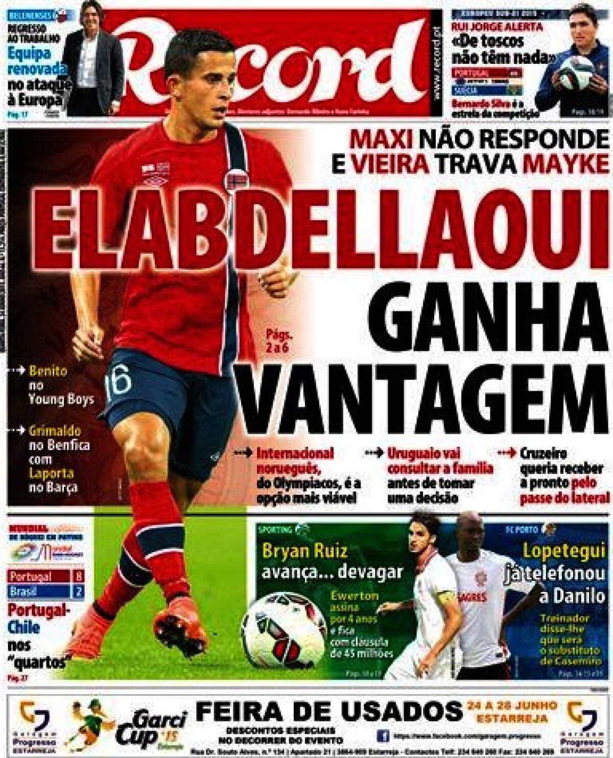 Ce scriu azi ziarele de sport din lume (24 iunie 2015)