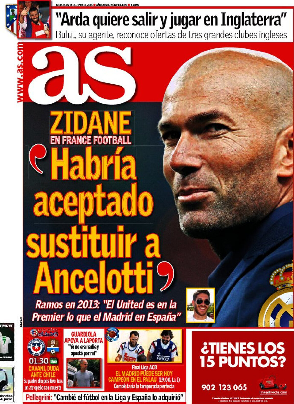 Ce scriu azi ziarele de sport din lume (24 iunie 2015)