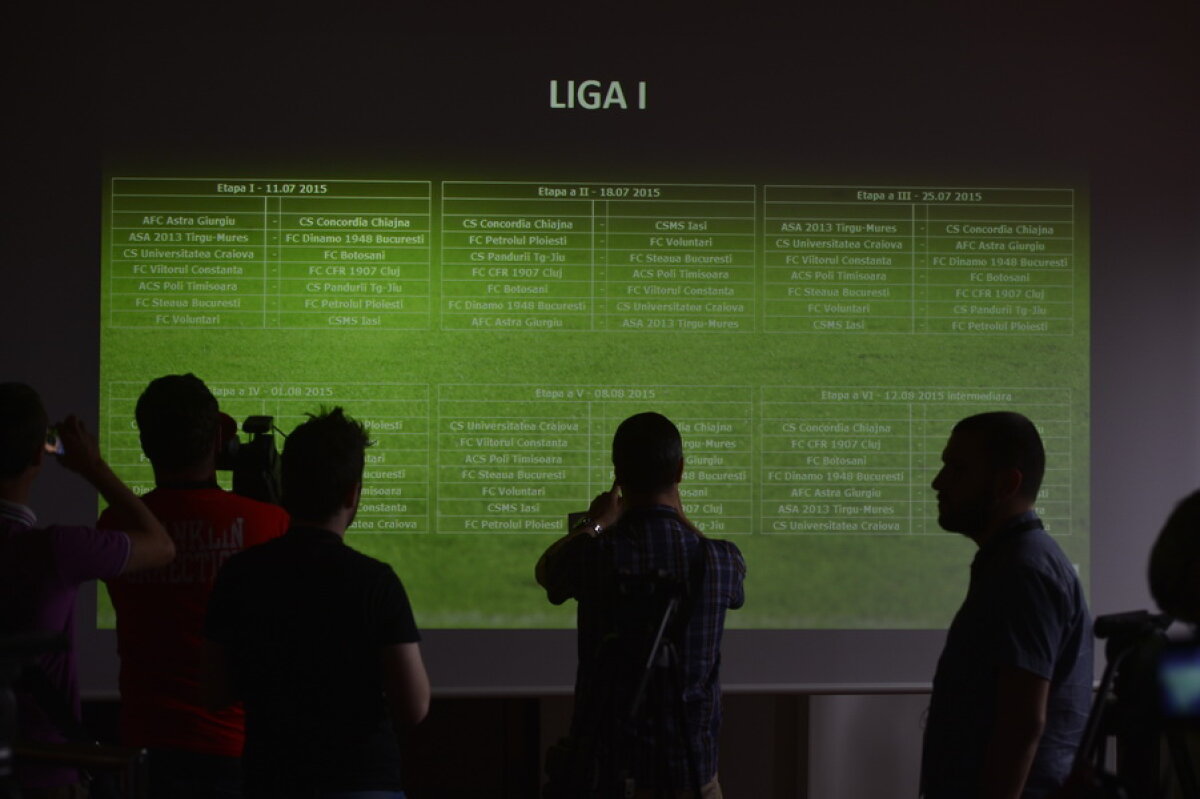 Derby-uri din prima etapă! Cînd se dispută Steaua - Dinamo » Programul complet al Ligii 1