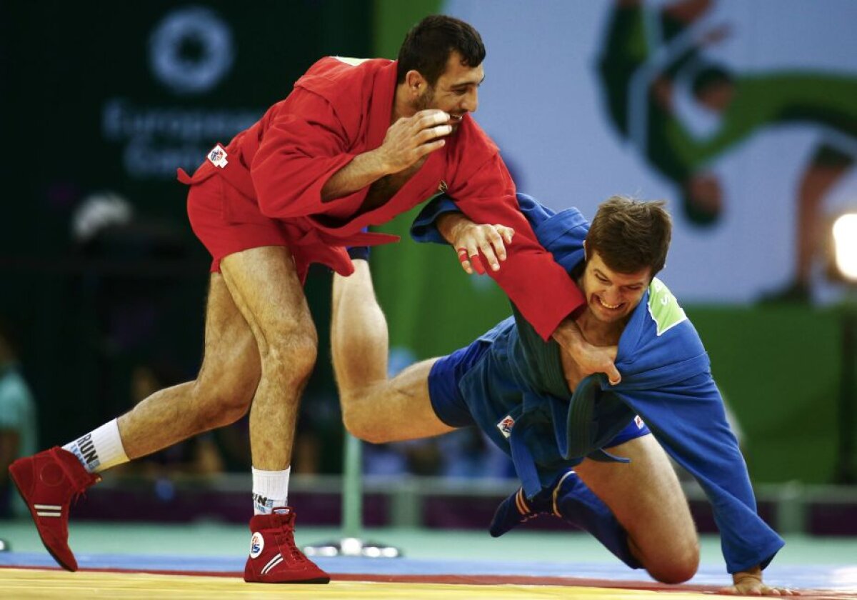 VIDEO Gest superb de fair-play la Jocurile Europene de la Baku » Şi-a cărat adversarul pînă la vestiare