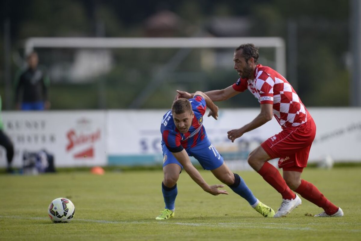 Scor de maidan în primul amical al Stelei din cantonament, 4-5 cu Austria Klagenfurt » Tudorie a înscris la debut