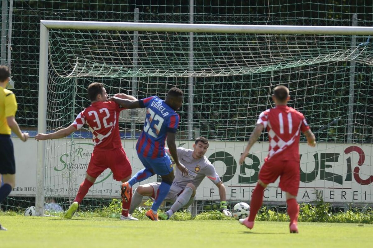 Scor de maidan în primul amical al Stelei din cantonament, 4-5 cu Austria Klagenfurt » Tudorie a înscris la debut
