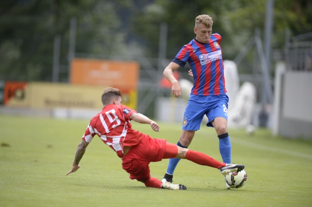 Scor de maidan în primul amical al Stelei din cantonament, 4-5 cu Austria Klagenfurt » Tudorie a înscris la debut