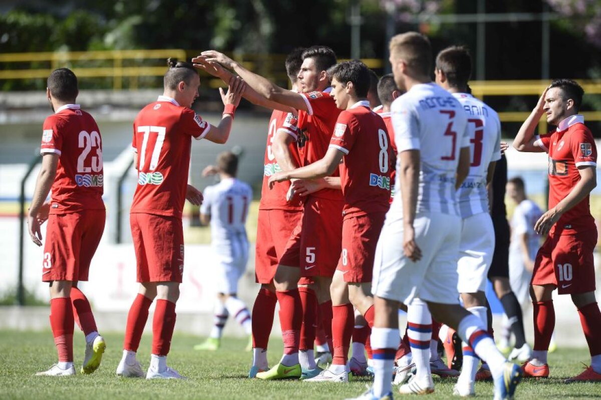 FOTO Buongiorno, New Dinamo! "Roş-albii" au urcat aseară nivelul adversarului, 3-1 cu Chiasso, după ce-au măturat pe jos cu amatorii