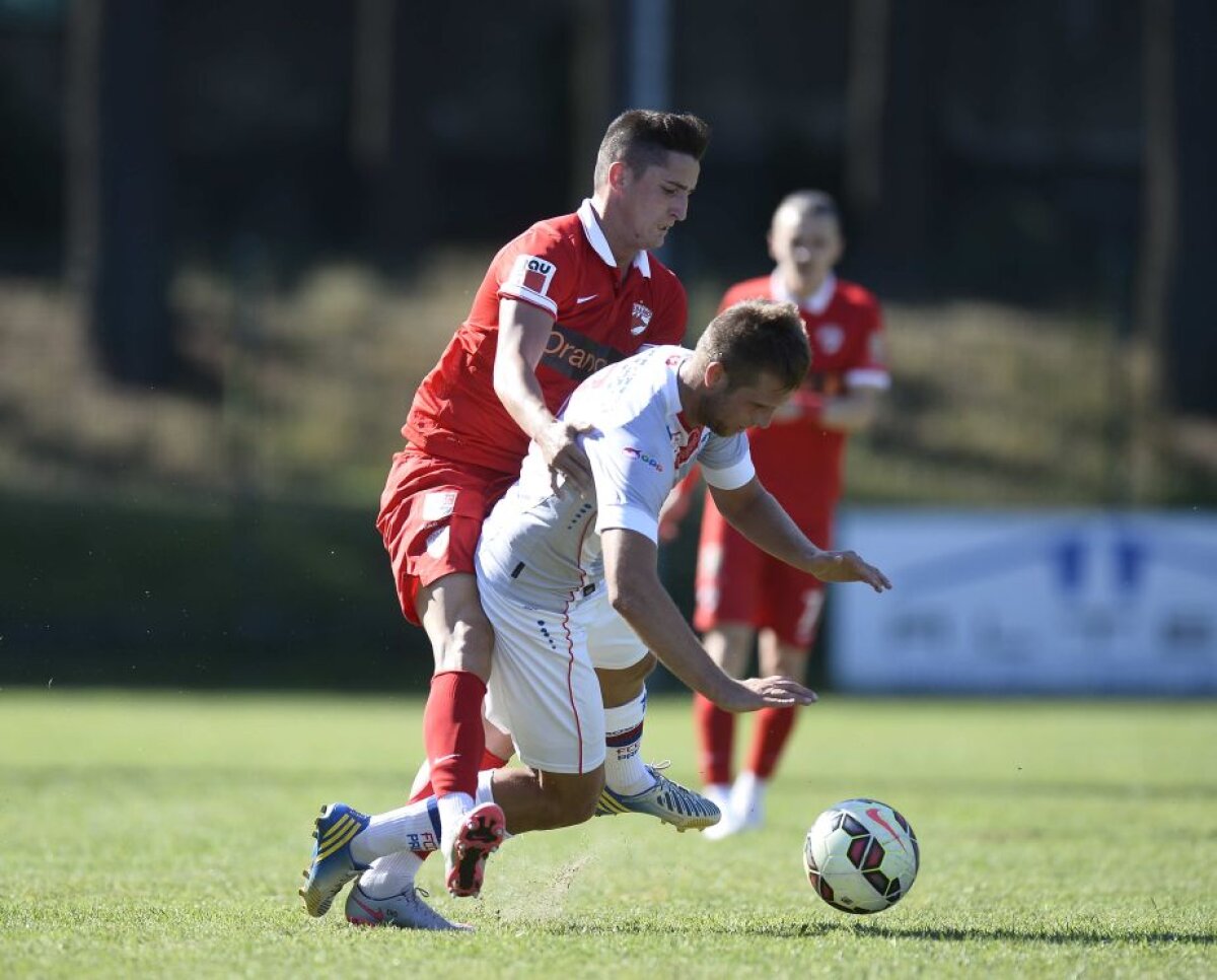 FOTO Buongiorno, New Dinamo! "Roş-albii" au urcat aseară nivelul adversarului, 3-1 cu Chiasso, după ce-au măturat pe jos cu amatorii