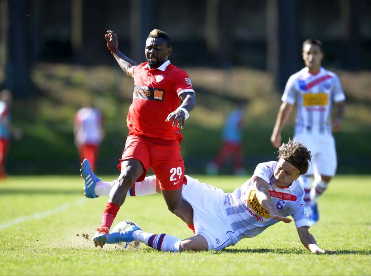 FOTO Buongiorno, New Dinamo! "Roş-albii" au urcat aseară nivelul adversarului, 3-1 cu Chiasso, după ce-au măturat pe jos cu amatorii