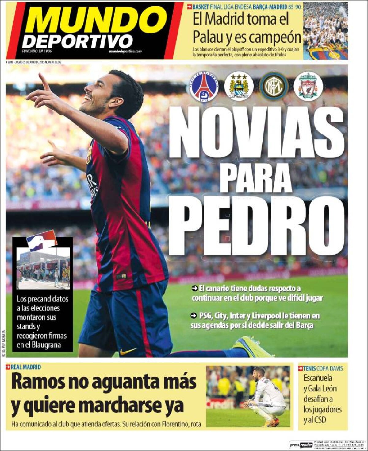 Ce scriu azi ziarele de sport din lume (25 iunie 2015)