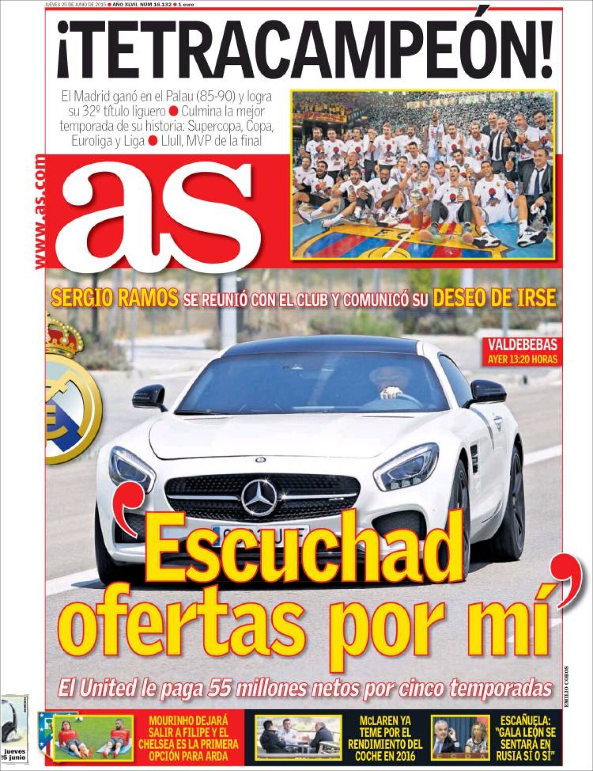 Ce scriu azi ziarele de sport din lume (25 iunie 2015)