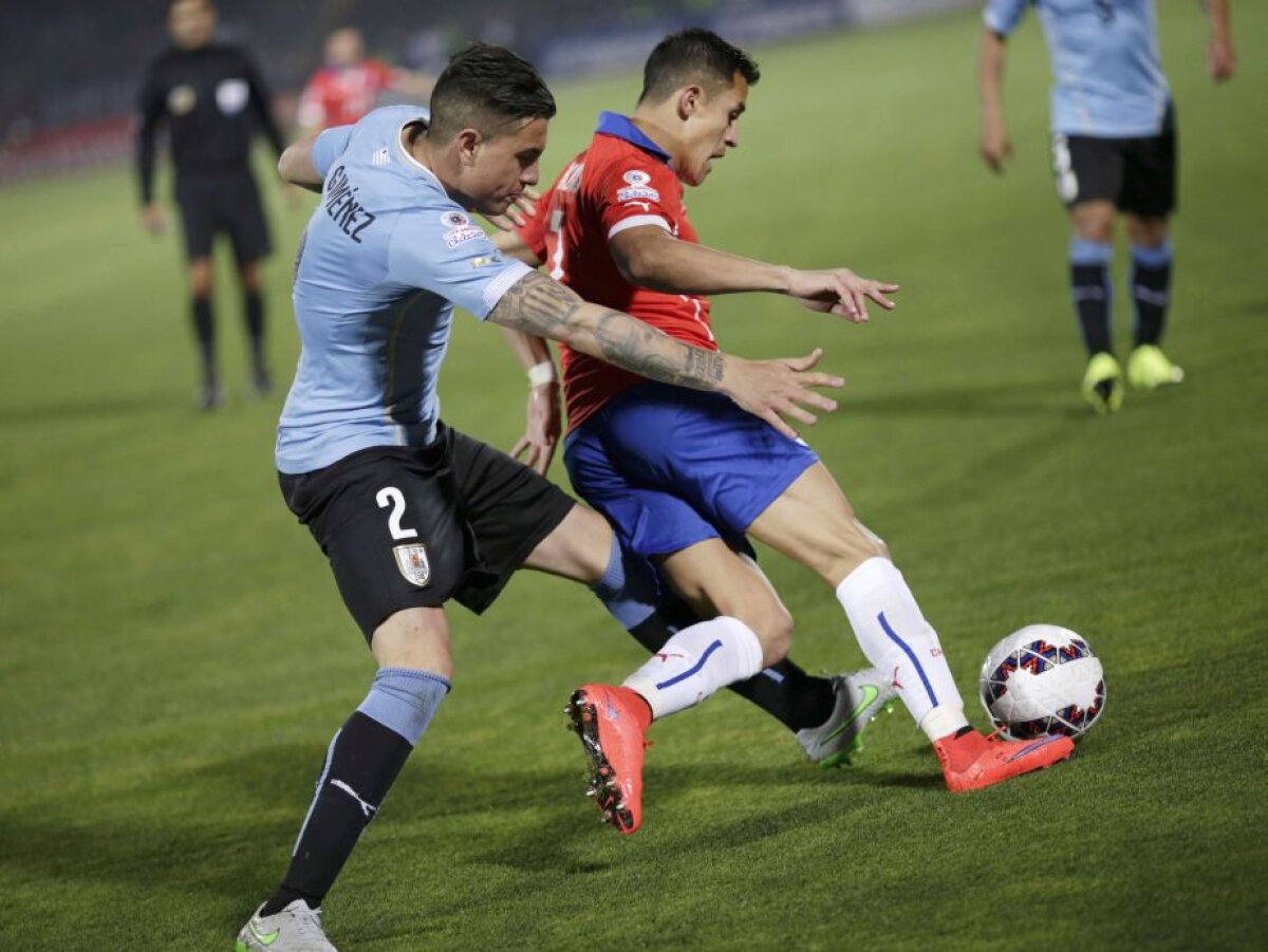 VIDEO și FOTO Chile, prima semifinalistă la Copa America, după 1-0 cu Uruguay » Cavani a văzut roșu după ce a fost provocat cu un gest incredibil 