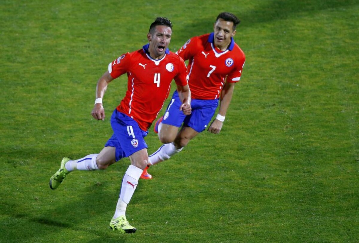 VIDEO și FOTO Chile, prima semifinalistă la Copa America, după 1-0 cu Uruguay » Cavani a văzut roșu după ce a fost provocat cu un gest incredibil 