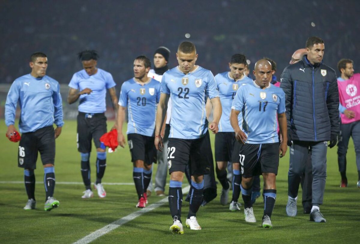 VIDEO și FOTO Chile, prima semifinalistă la Copa America, după 1-0 cu Uruguay » Cavani a văzut roșu după ce a fost provocat cu un gest incredibil 