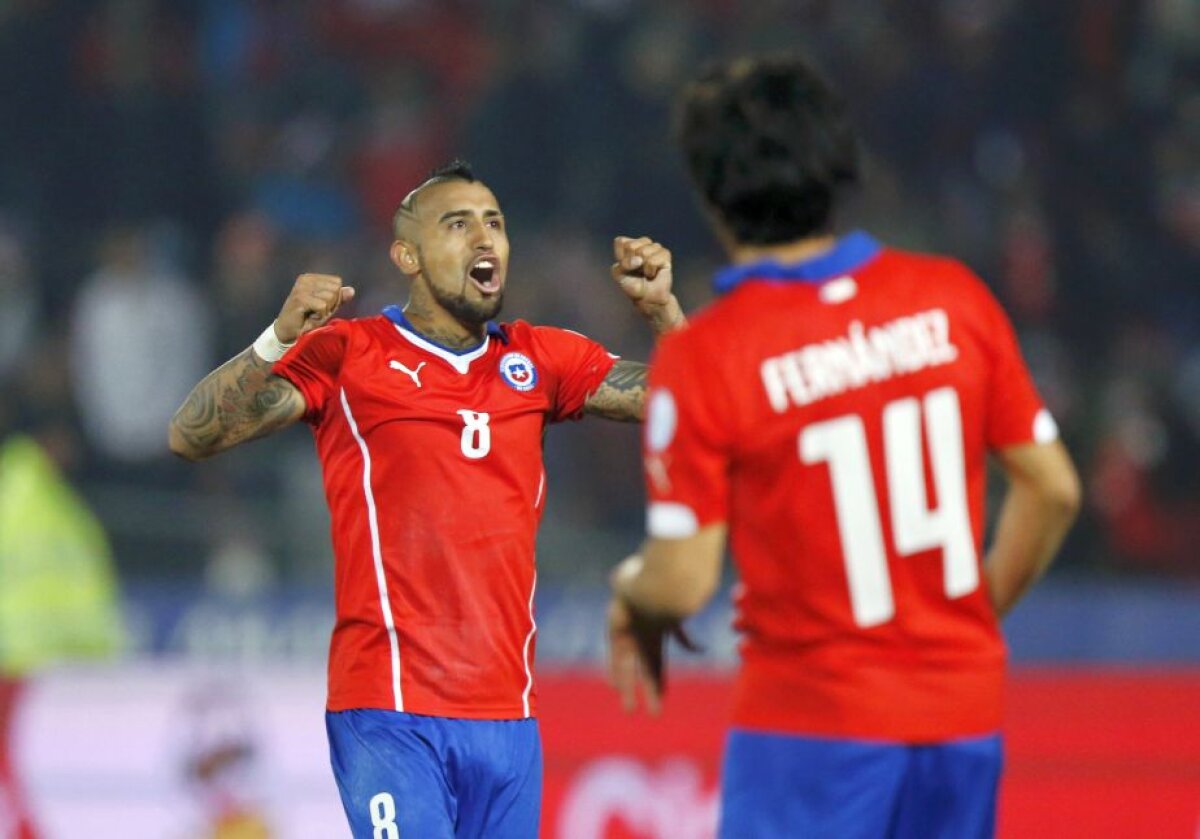VIDEO și FOTO Chile, prima semifinalistă la Copa America, după 1-0 cu Uruguay » Cavani a văzut roșu după ce a fost provocat cu un gest incredibil 