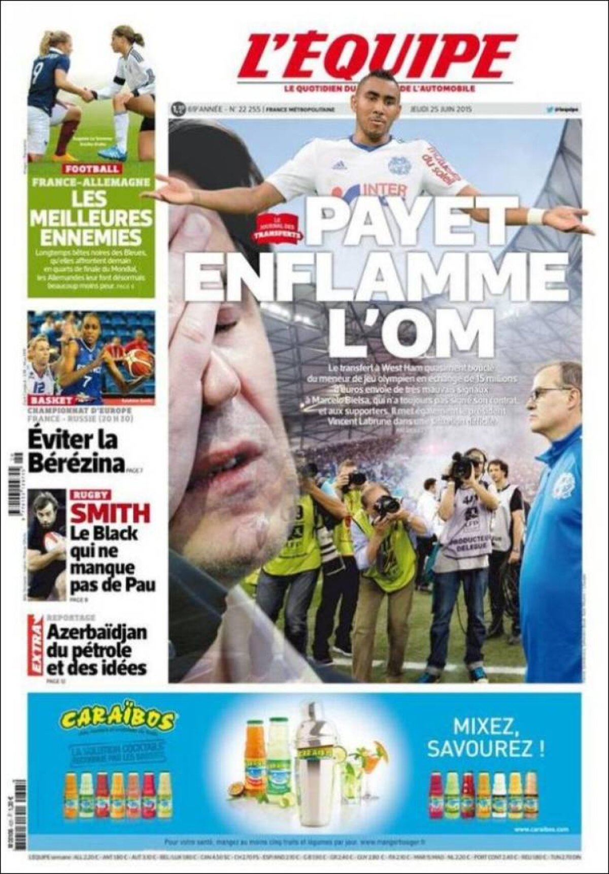 Ce scriu azi ziarele de sport din lume (25 iunie 2015)