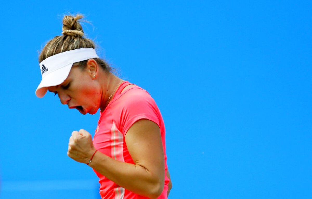 Simona Halep e din nou în prim-planul presei internaţionale » FOTO Cum a apărut românca la Wimbledon