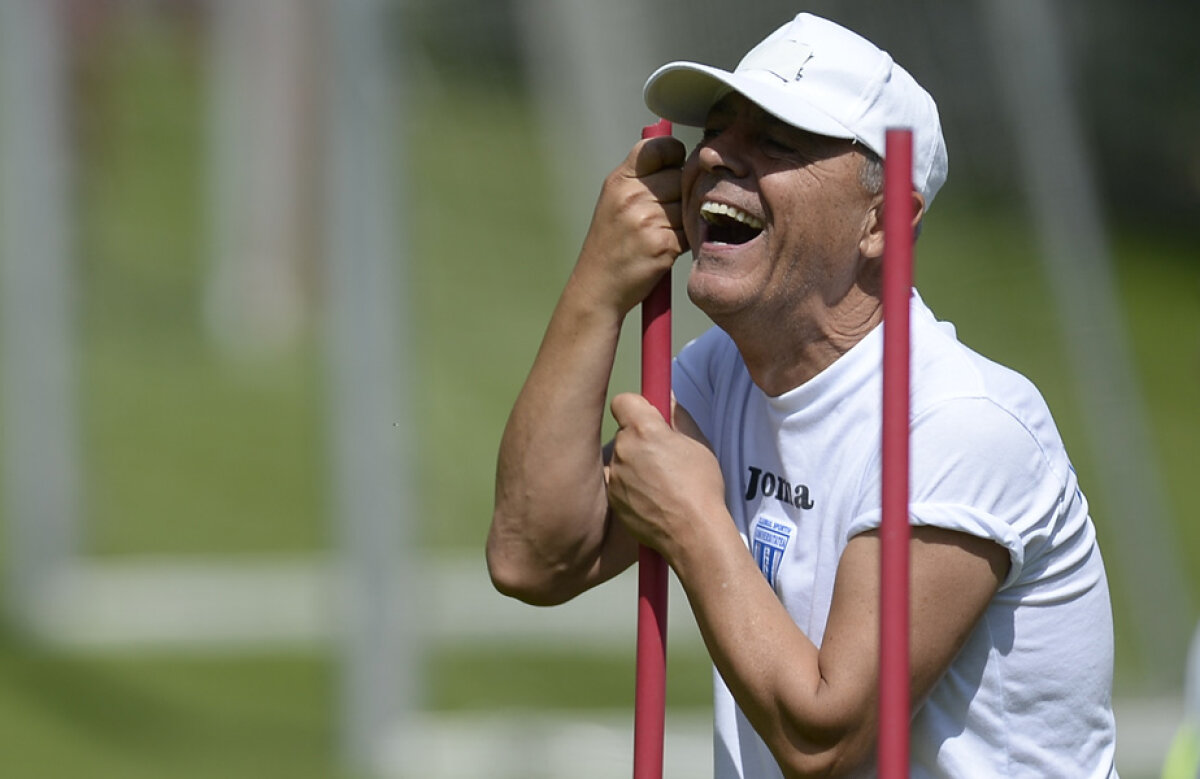 GALERIE FOTO One man show » Sorin Cîrțu face spectacol la antrenamentele Craiovei