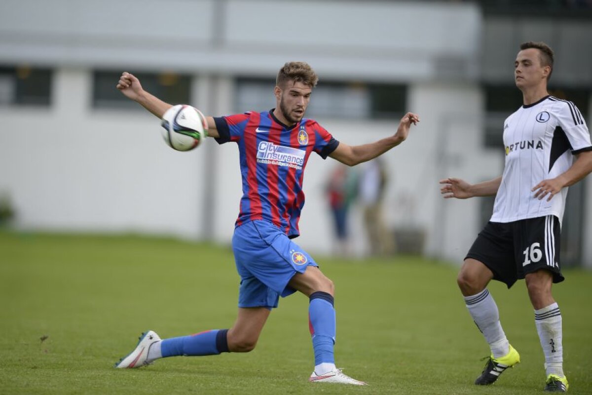 VIDEO + FOTO Steaua și Legia Varșovia au remizat, scor 1-1 » Echipa lui Rădoi a controlat jocul, dar putea pierde pe final