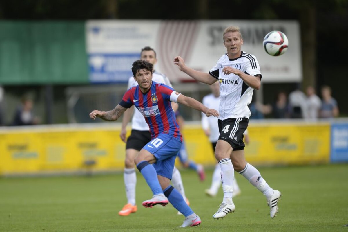 VIDEO + FOTO Steaua și Legia Varșovia au remizat, scor 1-1 » Echipa lui Rădoi a controlat jocul, dar putea pierde pe final