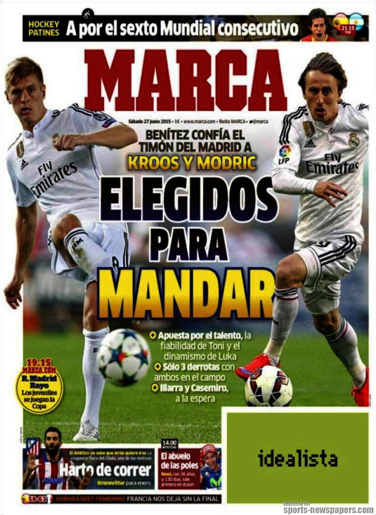 Ce scriu azi ziarele de sport din lume (27 iunie 2015)