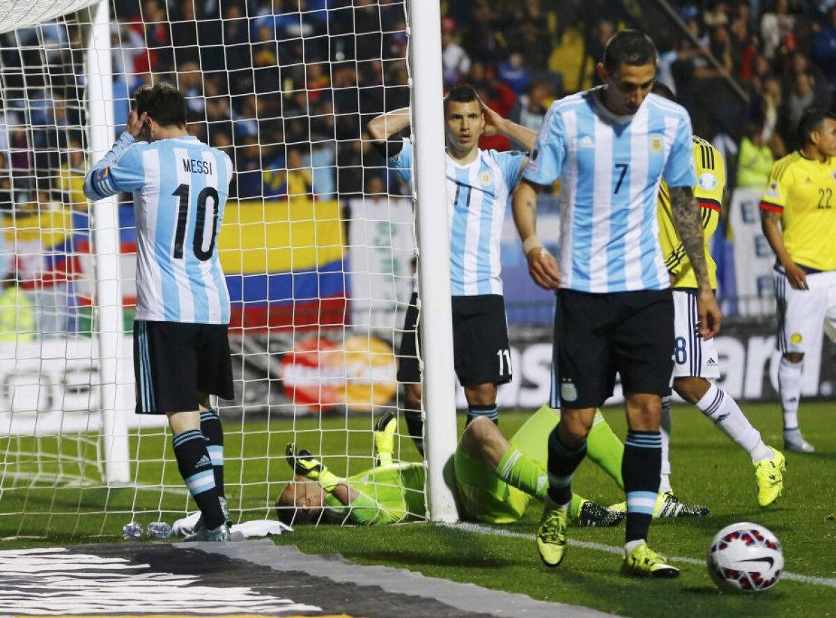 FOTO și VIDEO Dramatism în sferturi la Copa America » Argentina a trecut de Columbia la penalty-uri