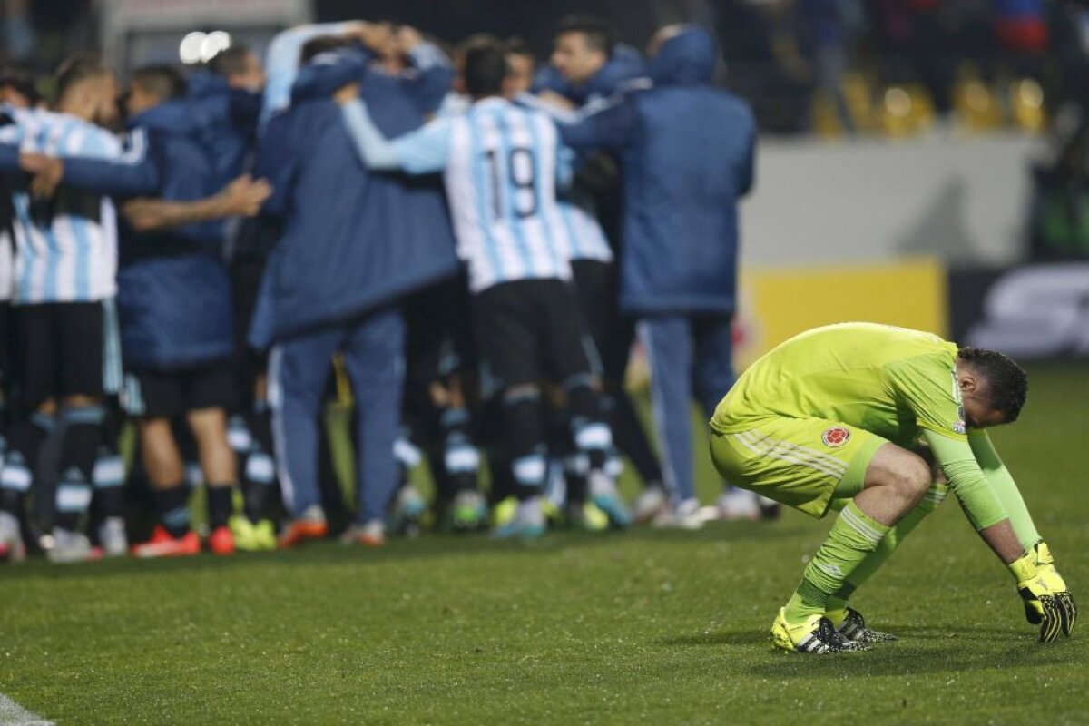 FOTO și VIDEO Dramatism în sferturi la Copa America » Argentina a trecut de Columbia la penalty-uri