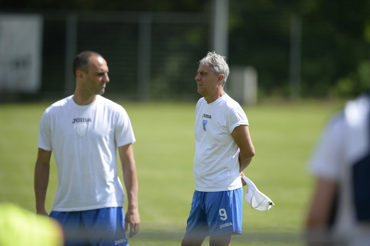 GALERIE FOTO One man show » Sorin Cîrțu face spectacol la antrenamentele Craiovei