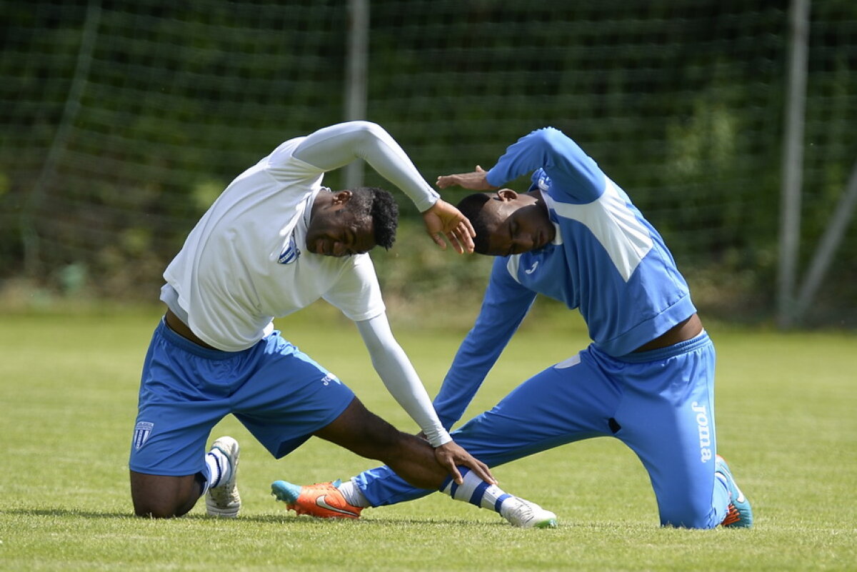 GALERIE FOTO One man show » Sorin Cîrțu face spectacol la antrenamentele Craiovei