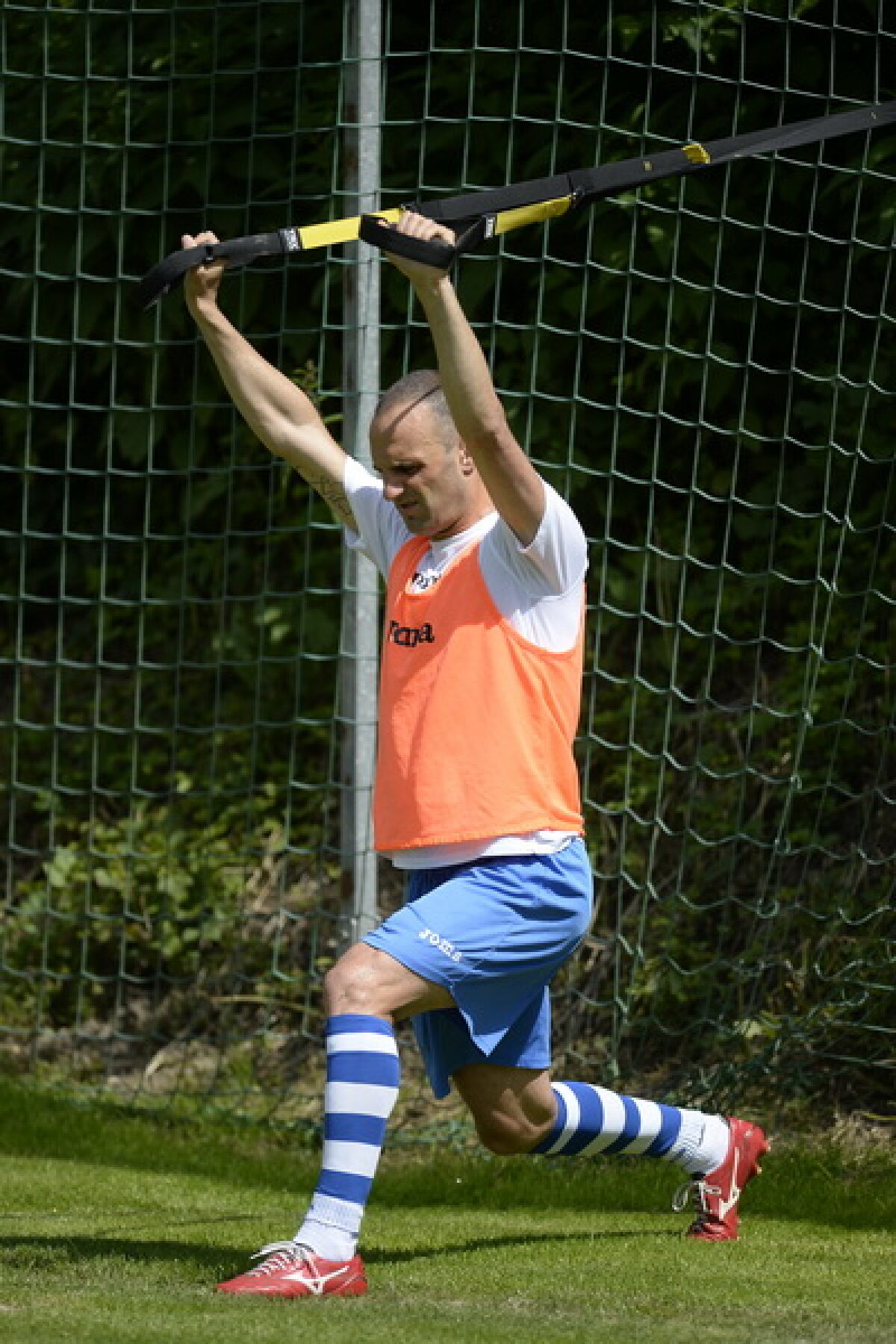 GALERIE FOTO One man show » Sorin Cîrțu face spectacol la antrenamentele Craiovei