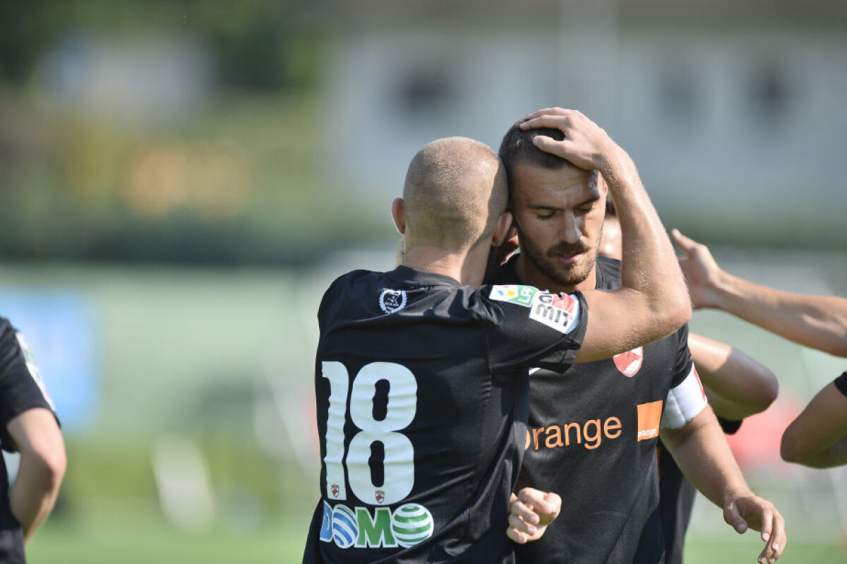 FOTO Dinamo a cîștigat triunghiularul din Elveția » Patrick Petre și Vojnovici au fost eroii ”cîinilor”