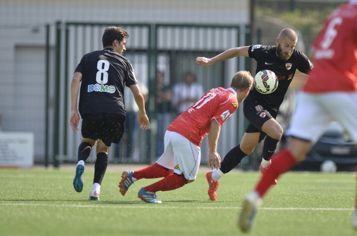 FOTO Dinamo a cîștigat triunghiularul din Elveția » Patrick Petre și Vojnovici au fost eroii ”cîinilor”