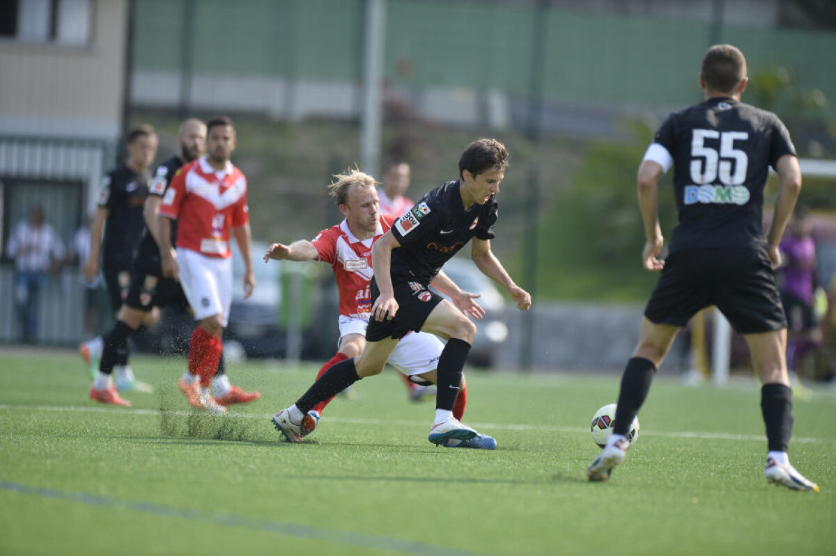 FOTO Dinamo a cîștigat triunghiularul din Elveția » Patrick Petre și Vojnovici au fost eroii ”cîinilor”