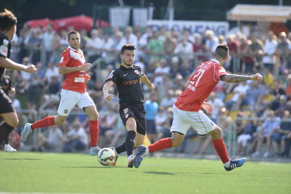 FOTO Dinamo a cîștigat triunghiularul din Elveția » Patrick Petre și Vojnovici au fost eroii ”cîinilor”