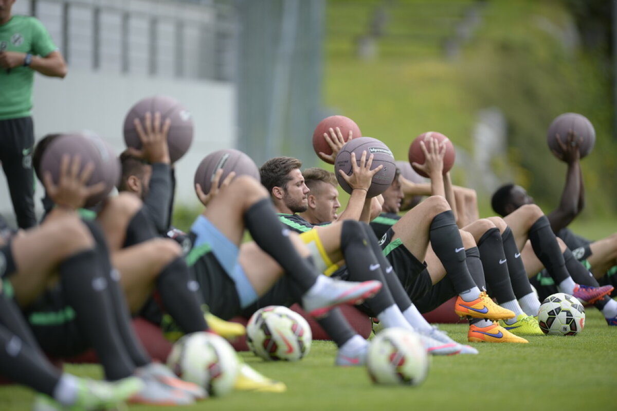 FOTO & VIDEO Antrenamente grele şi bună dispoziţie în cantonamentul Stelei din Austria