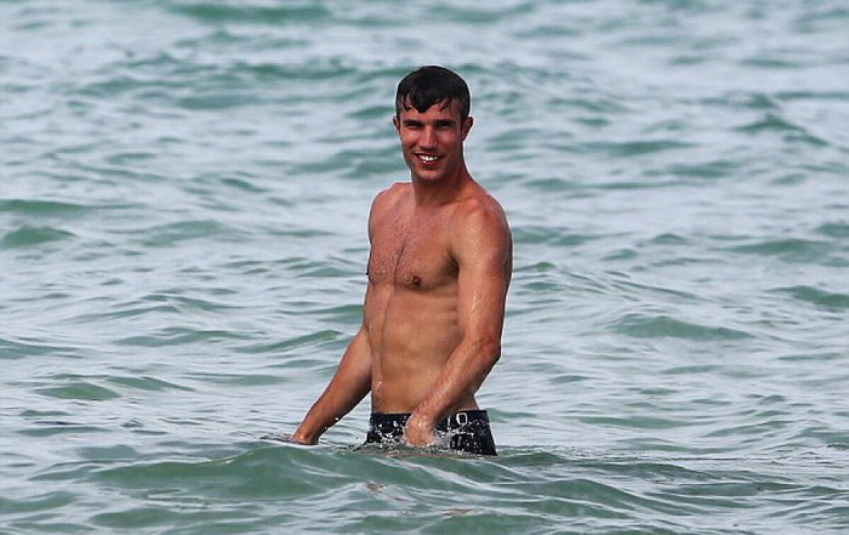 Robin van Persie se distrează de minune în Florida