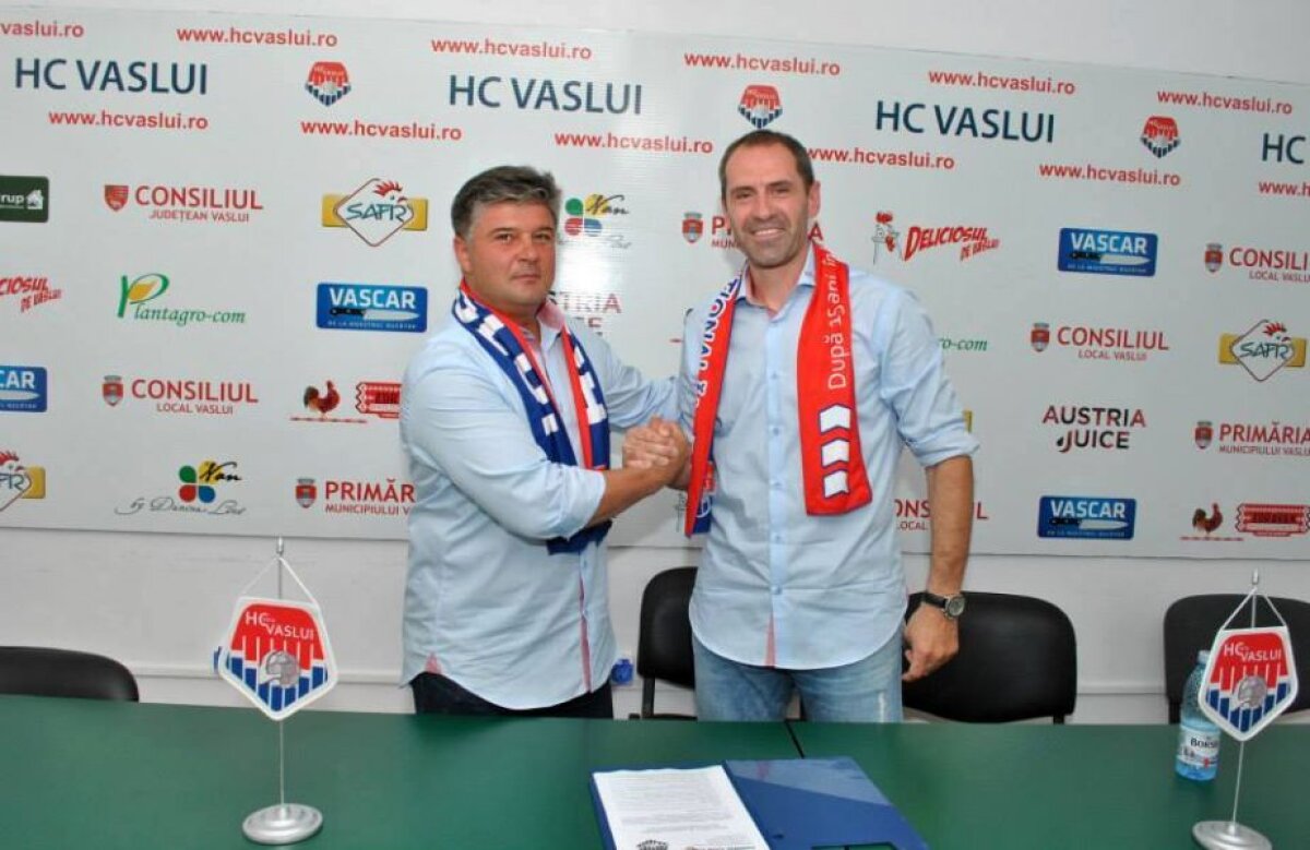 Sandu Iacob, noul principal al HC Vaslui