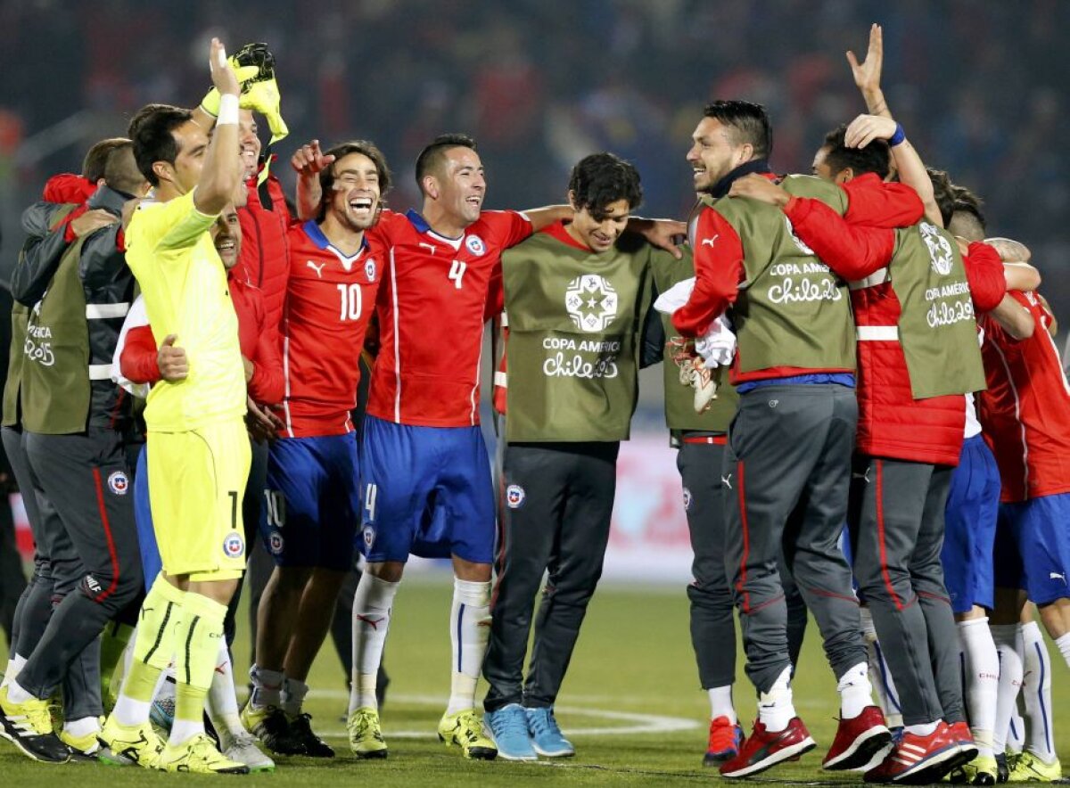 VIDEO și FOTO Chile este prima finalistă de la Copa America » Fanii s-au bătut cu forțele de ordine