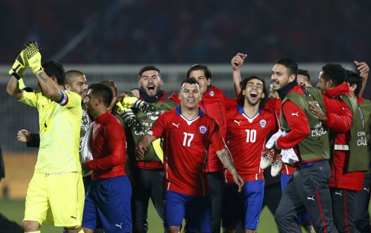 VIDEO și FOTO Chile este prima finalistă de la Copa America » Fanii s-au bătut cu forțele de ordine