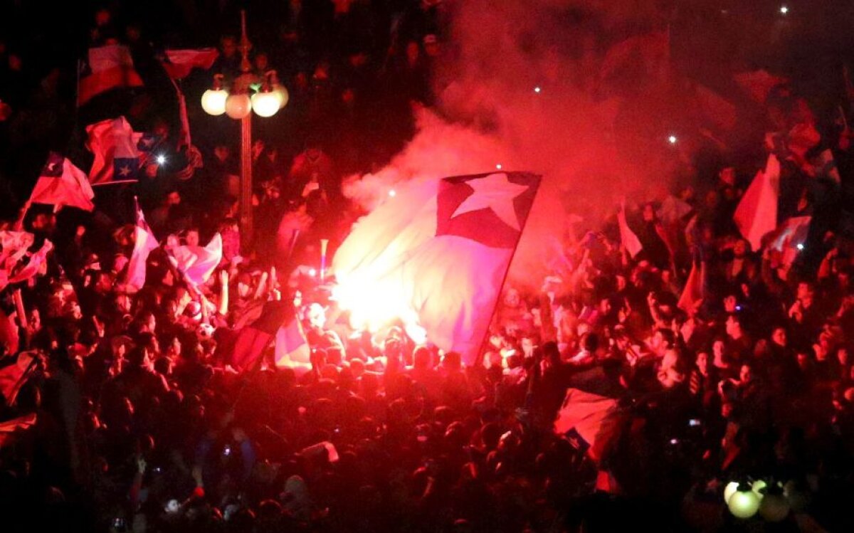 VIDEO și FOTO Chile este prima finalistă de la Copa America » Fanii s-au bătut cu forțele de ordine