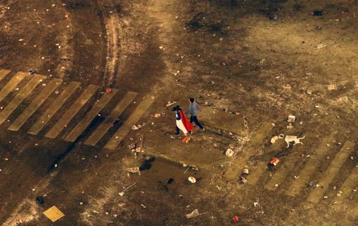 VIDEO și FOTO Chile este prima finalistă de la Copa America » Fanii s-au bătut cu forțele de ordine