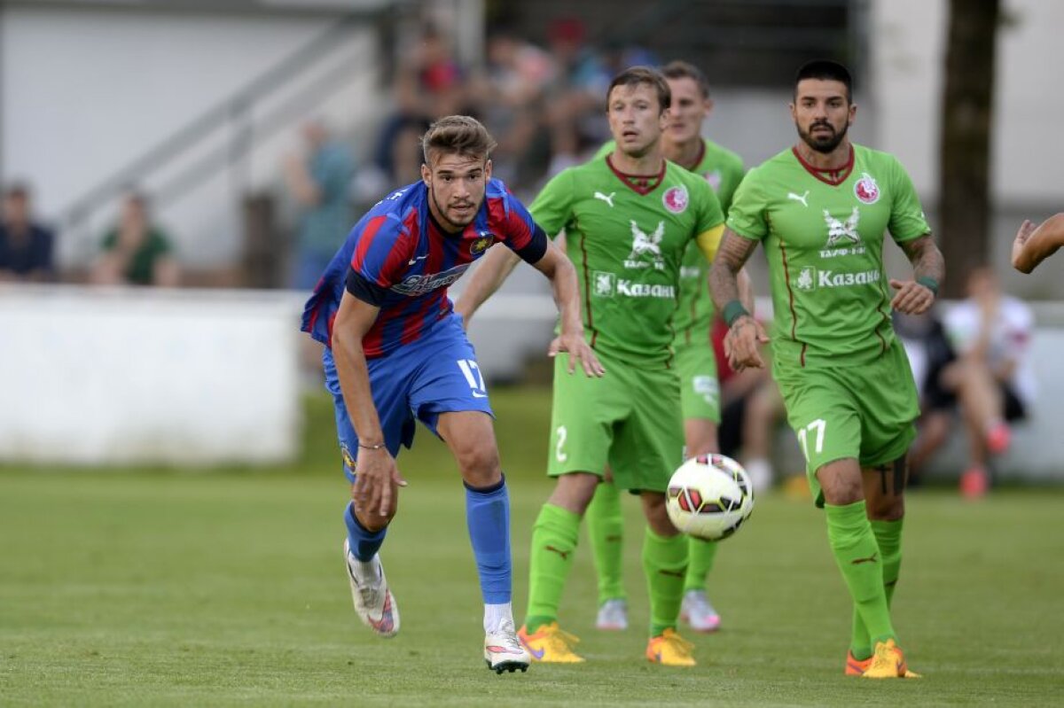 VIDEO Prima victorie pentru Rădoi în Austria vine chiar împotriva celui mai greu adversar! Steaua trece de Rubin, scor 2-1