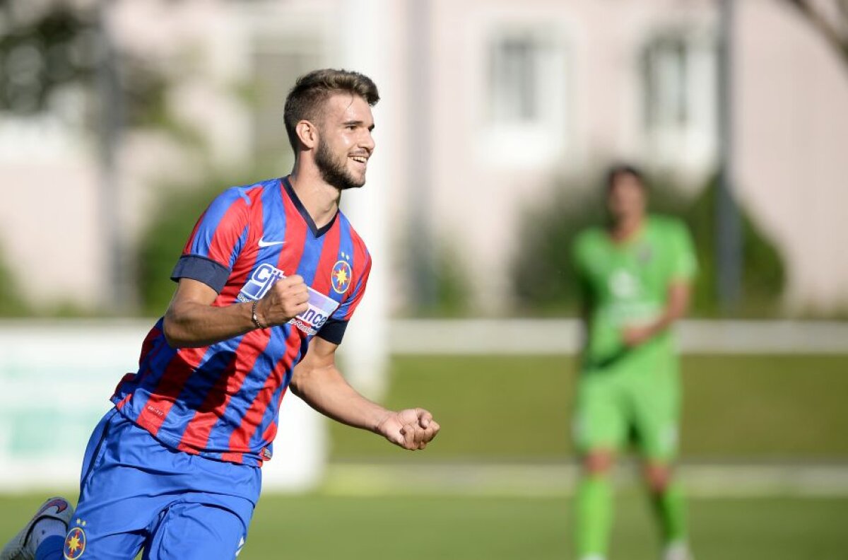 FOTO Noroc cu cel mai mic » Puștiul Mihalcea a strălucit într-un meci în care Steaua s-a chinuit rău cu Rubin Kazan