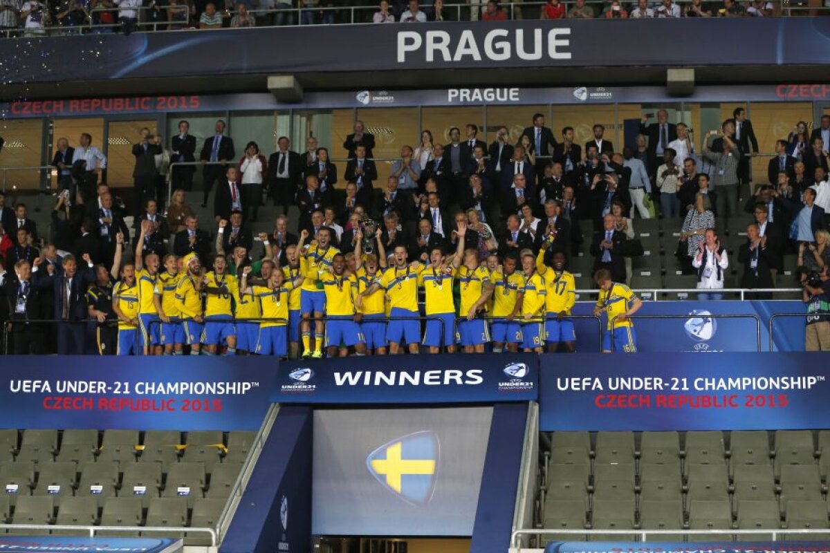 VIDEO şi FOTO Suedia a cîştigat Campionatul de Tineret Under 21 » Nordicii au trecut la penalty-uri de portughezi