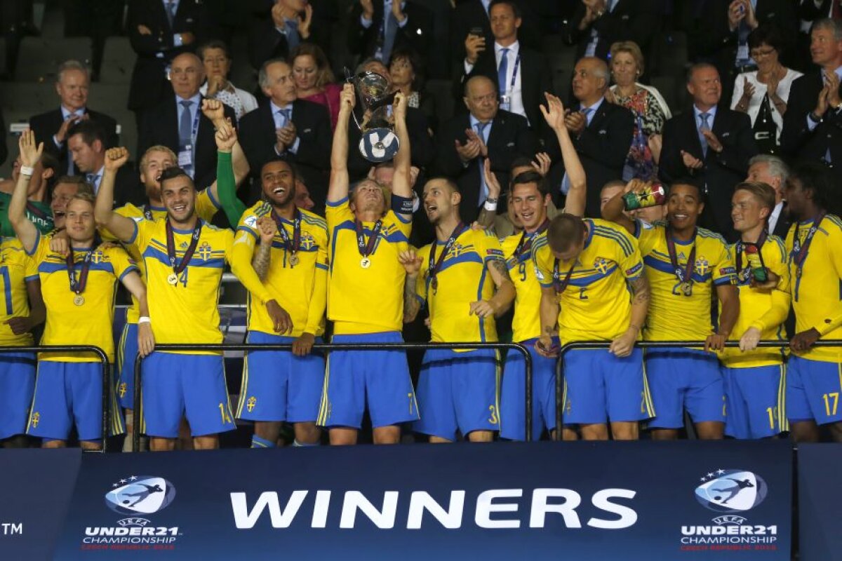 VIDEO şi FOTO Suedia a cîştigat Campionatul de Tineret Under 21 » Nordicii au trecut la penalty-uri de portughezi