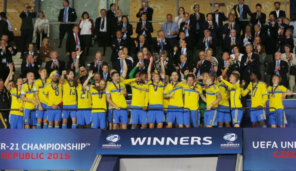 VIDEO şi FOTO Suedia a cîştigat Campionatul de Tineret Under 21 » Nordicii au trecut la penalty-uri de portughezi